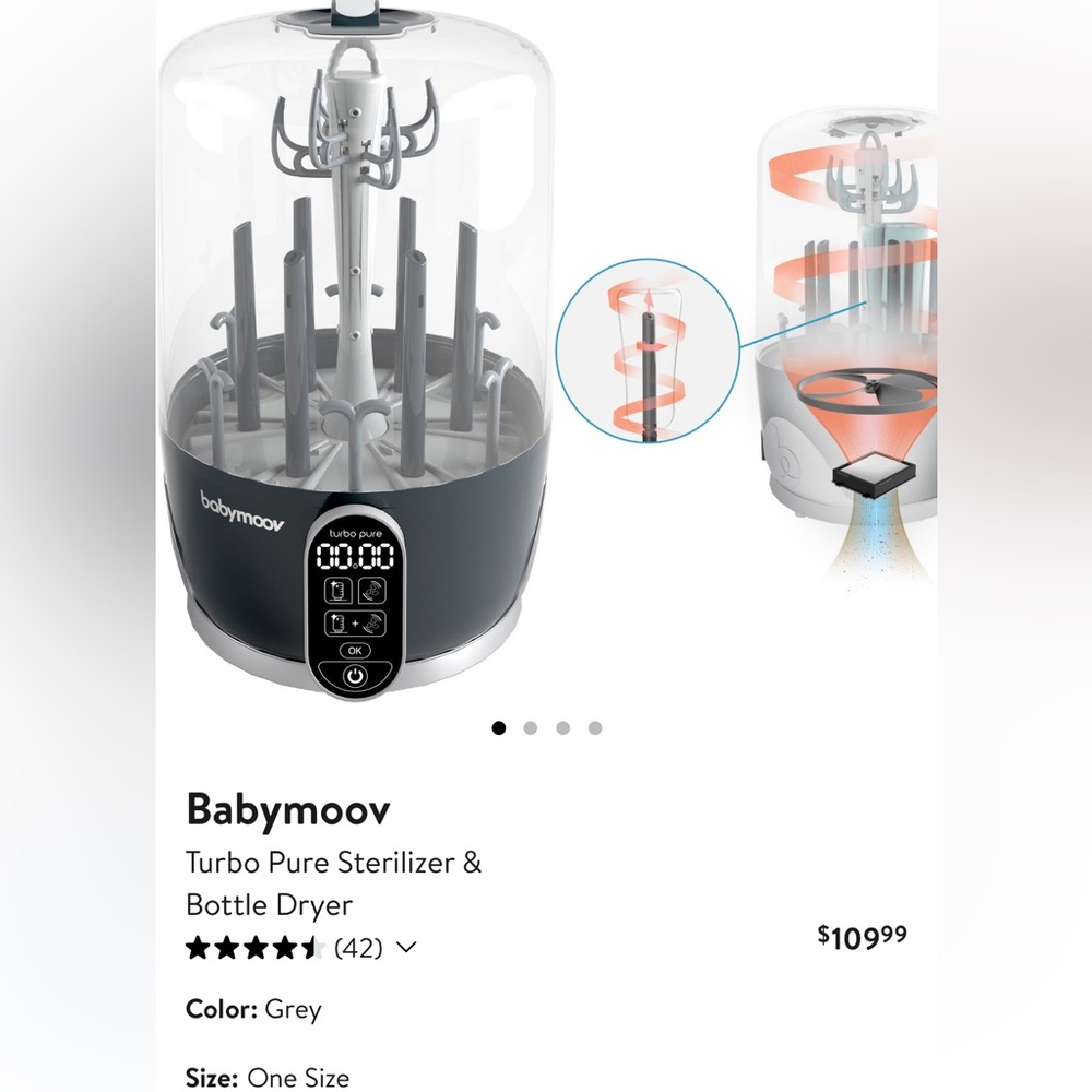 Babymov bottle sterilizer